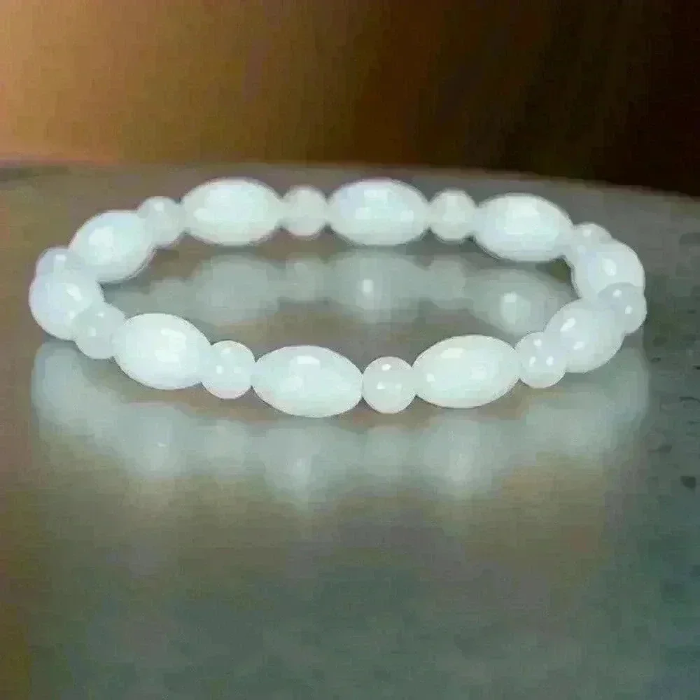 White Rabbit Beaded Bracelet